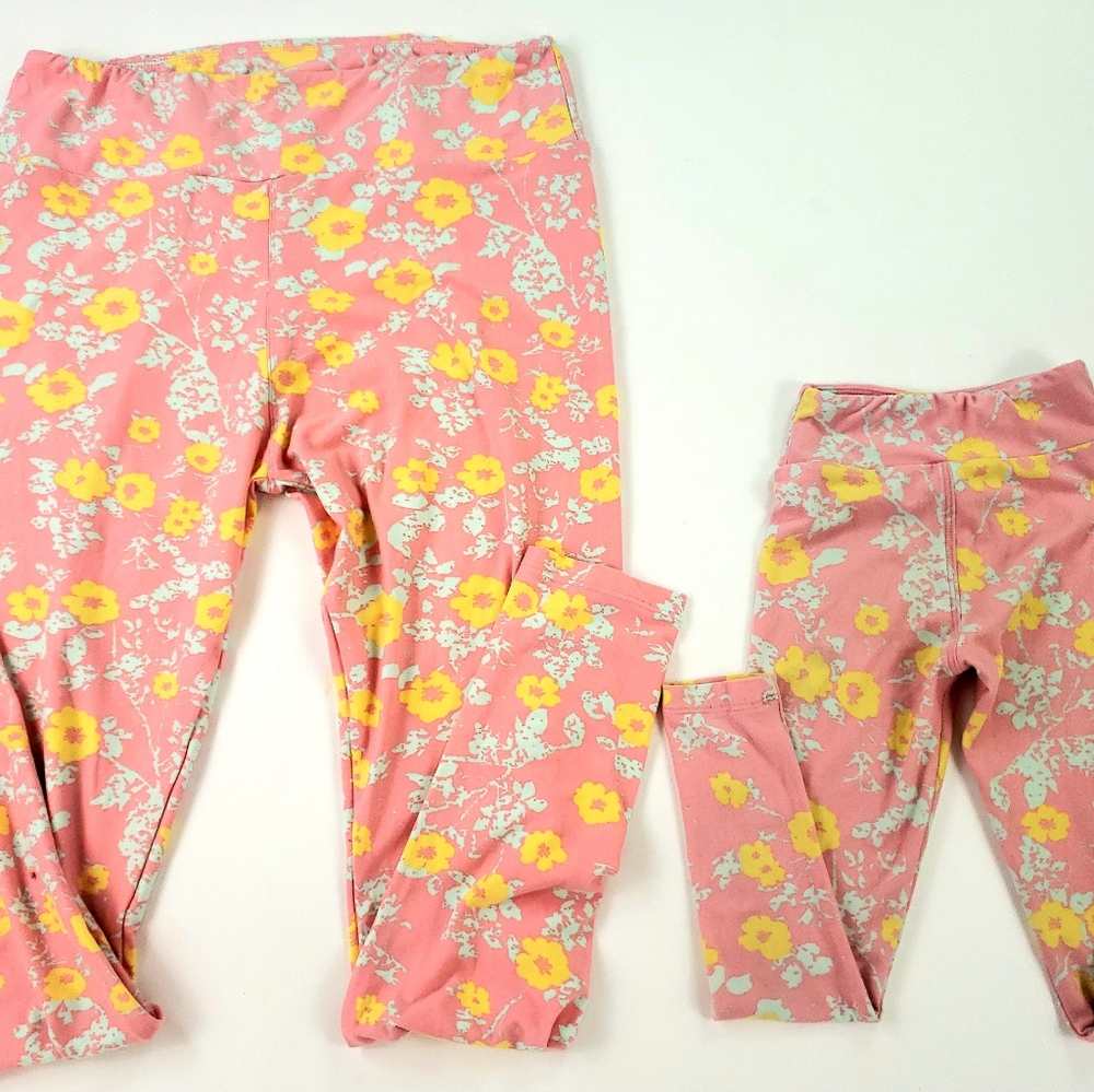 Womens Mommy and me matching LueLaRoe leggins Tall